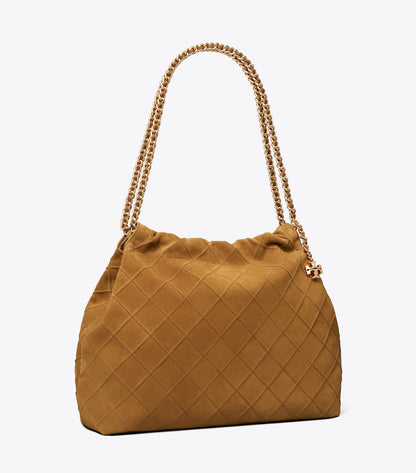 Fleming Soft Suede Hobo Bag
