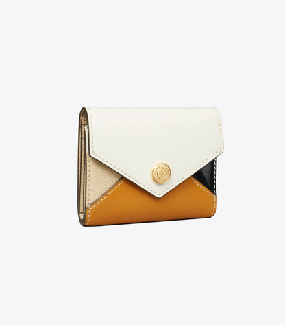 Small Colorblock Envelope Wallet