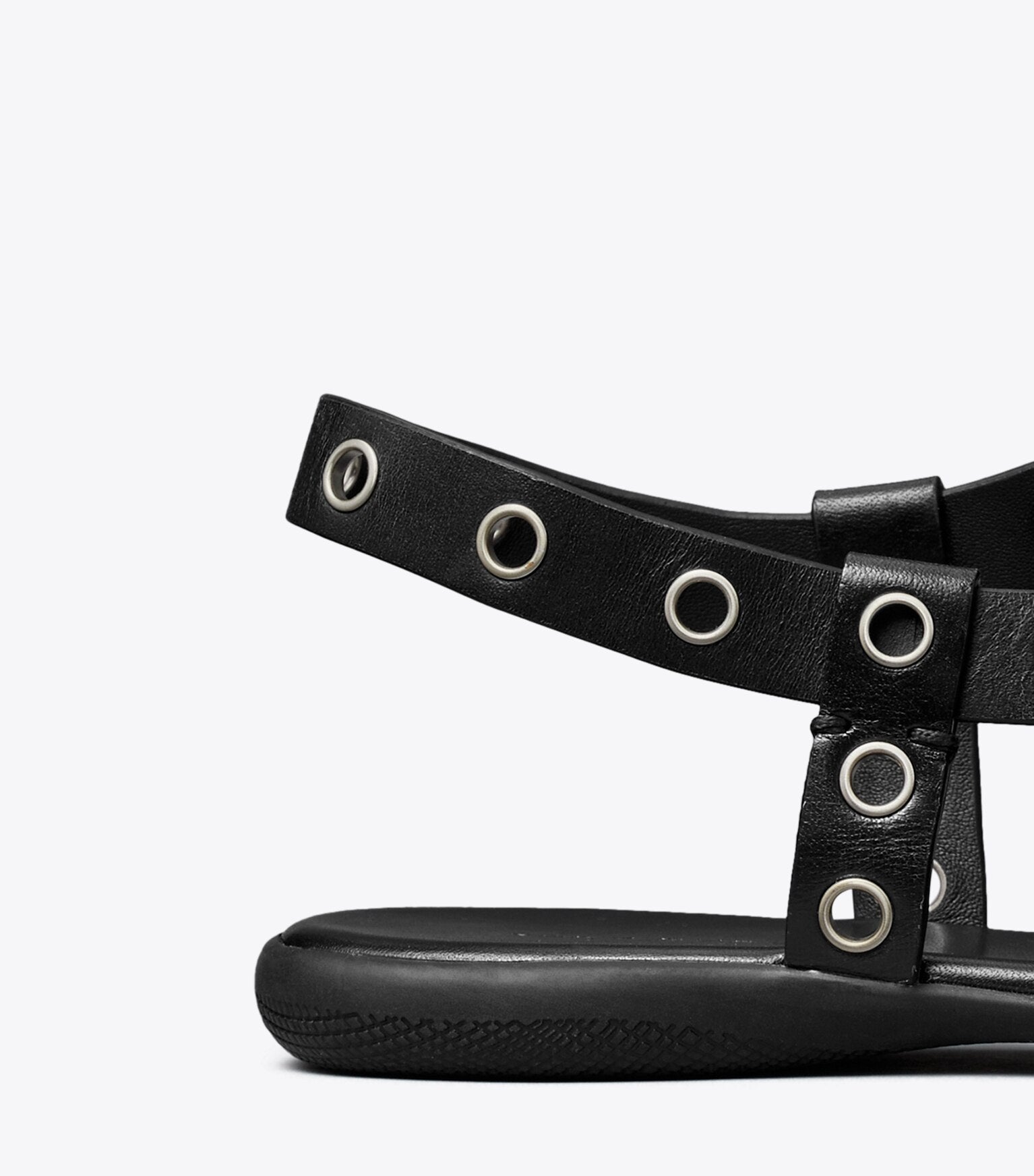 Eyelet Toe Ring Sandal