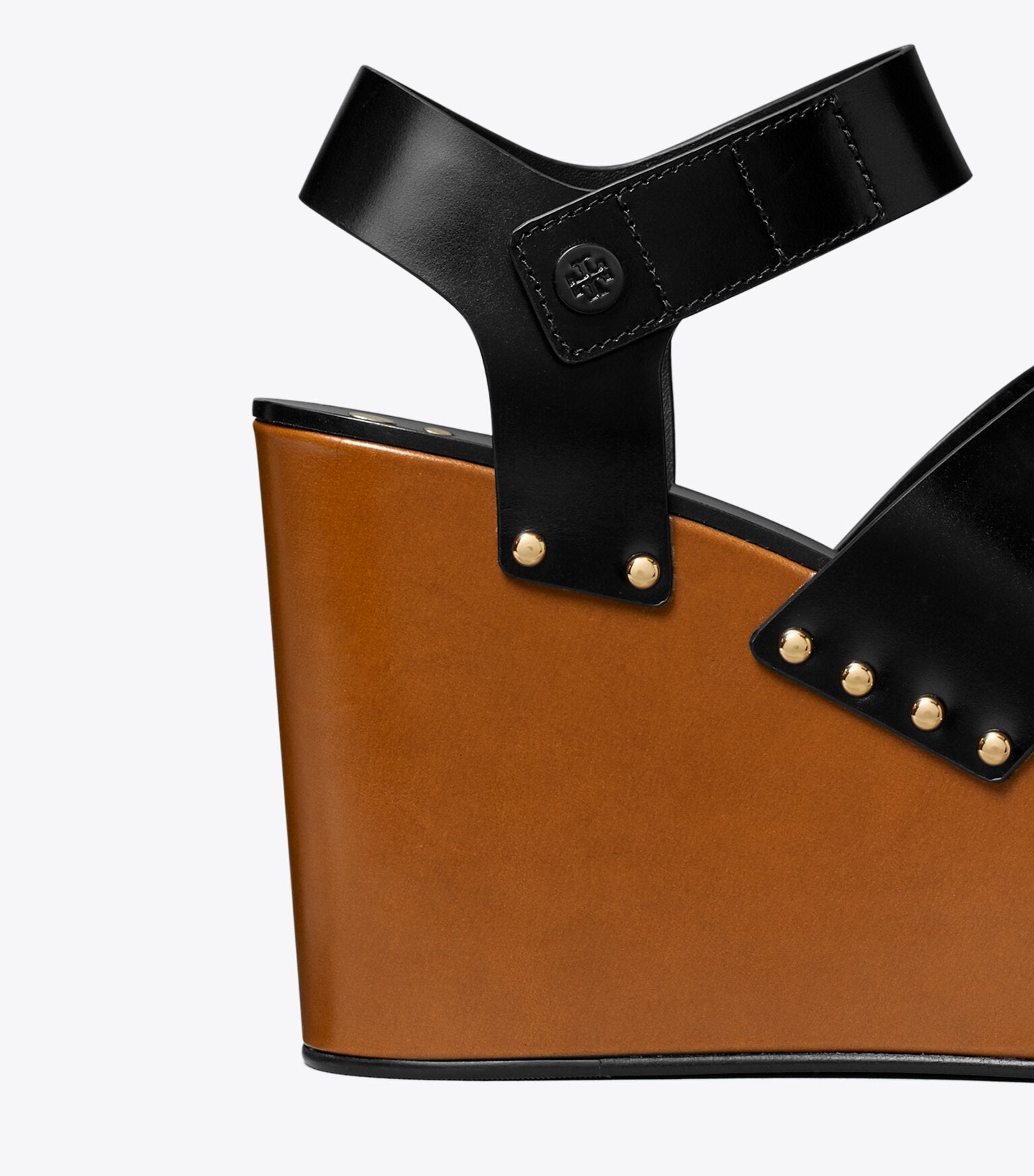 Studded Platform Wedge