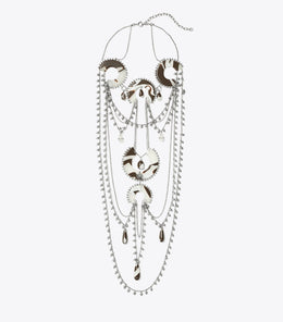 Bead And Resin Necklace