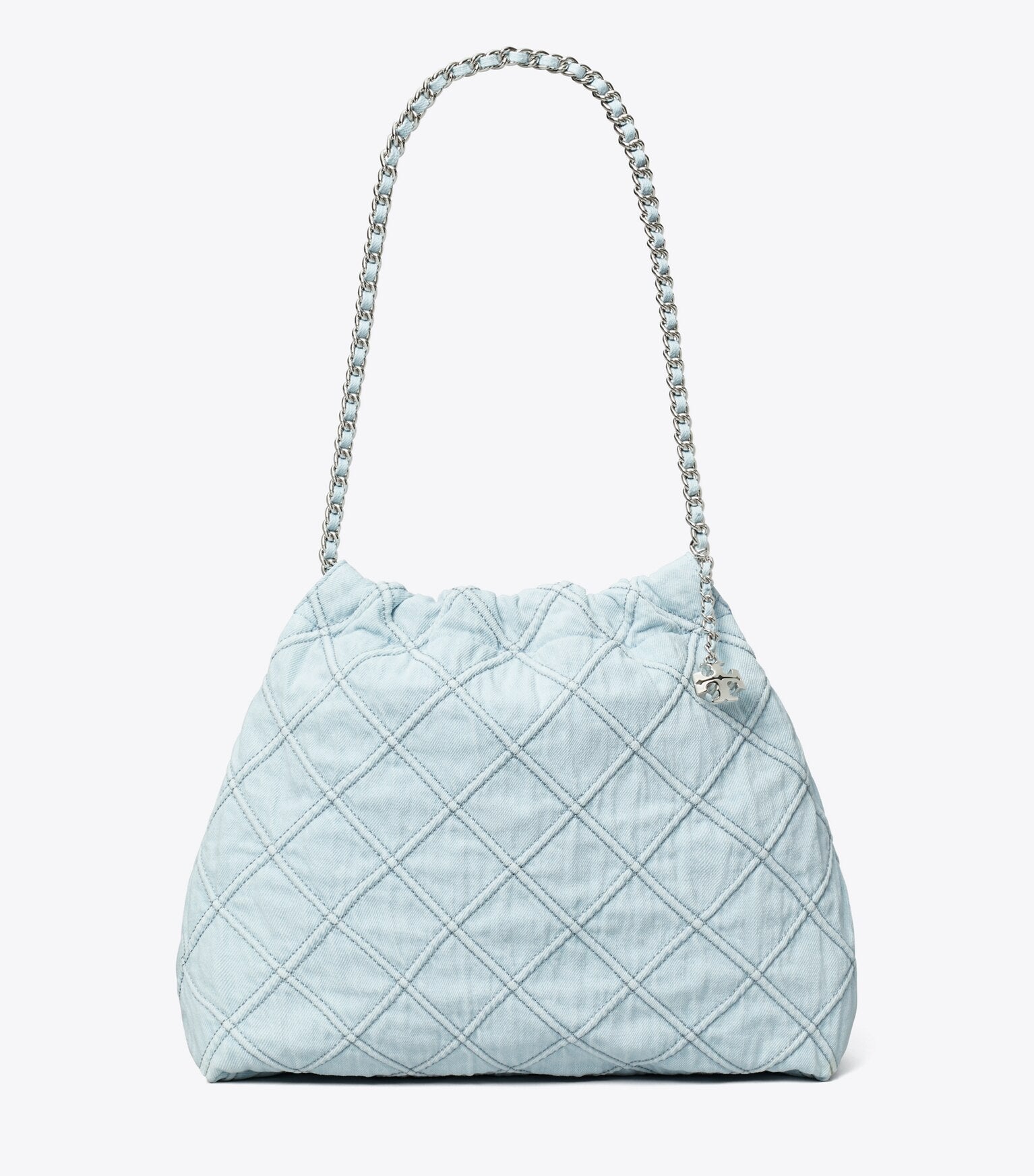 Fleming Soft Denim Hobo Bag