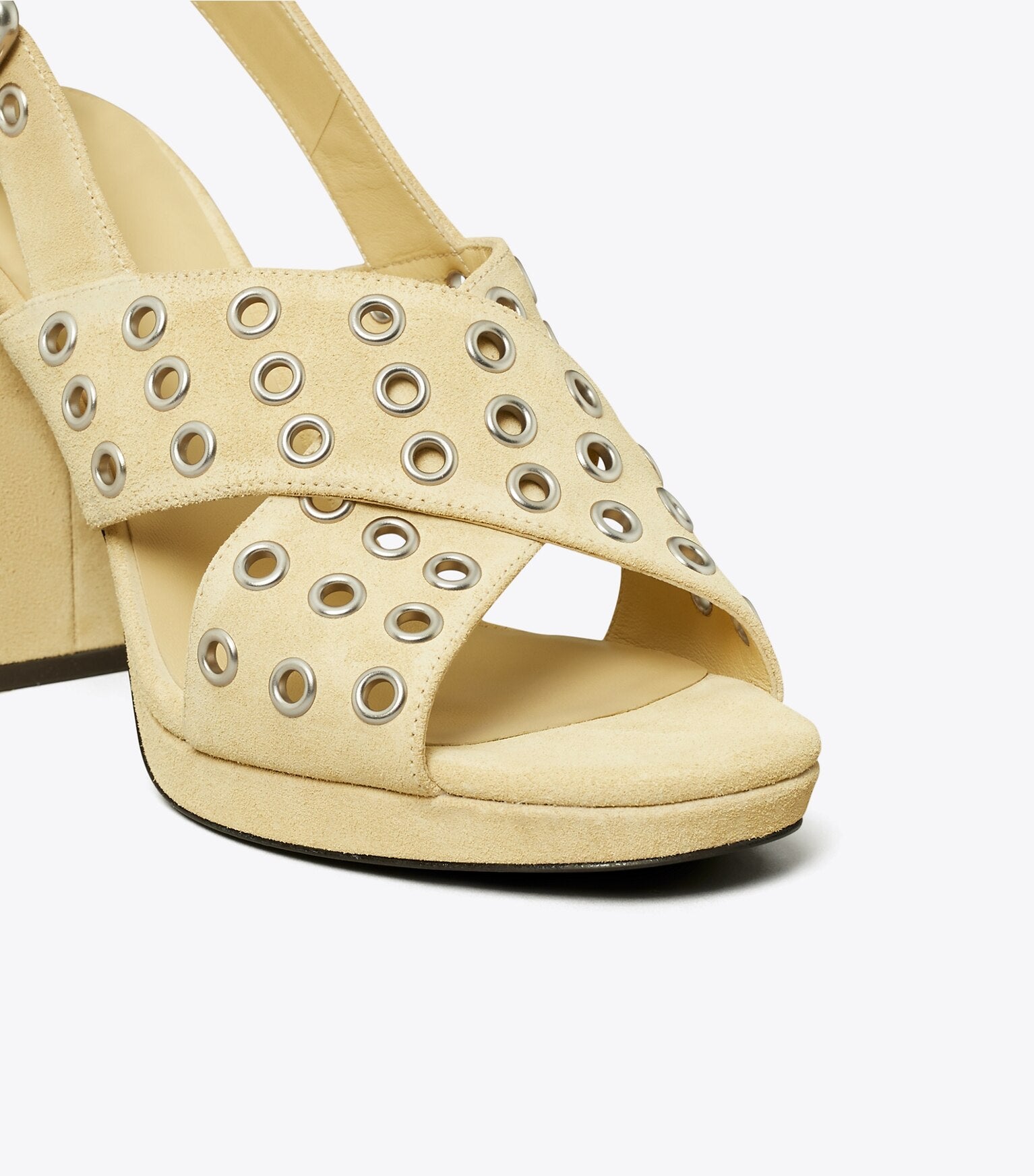 Cross-Band Heeled Sandal