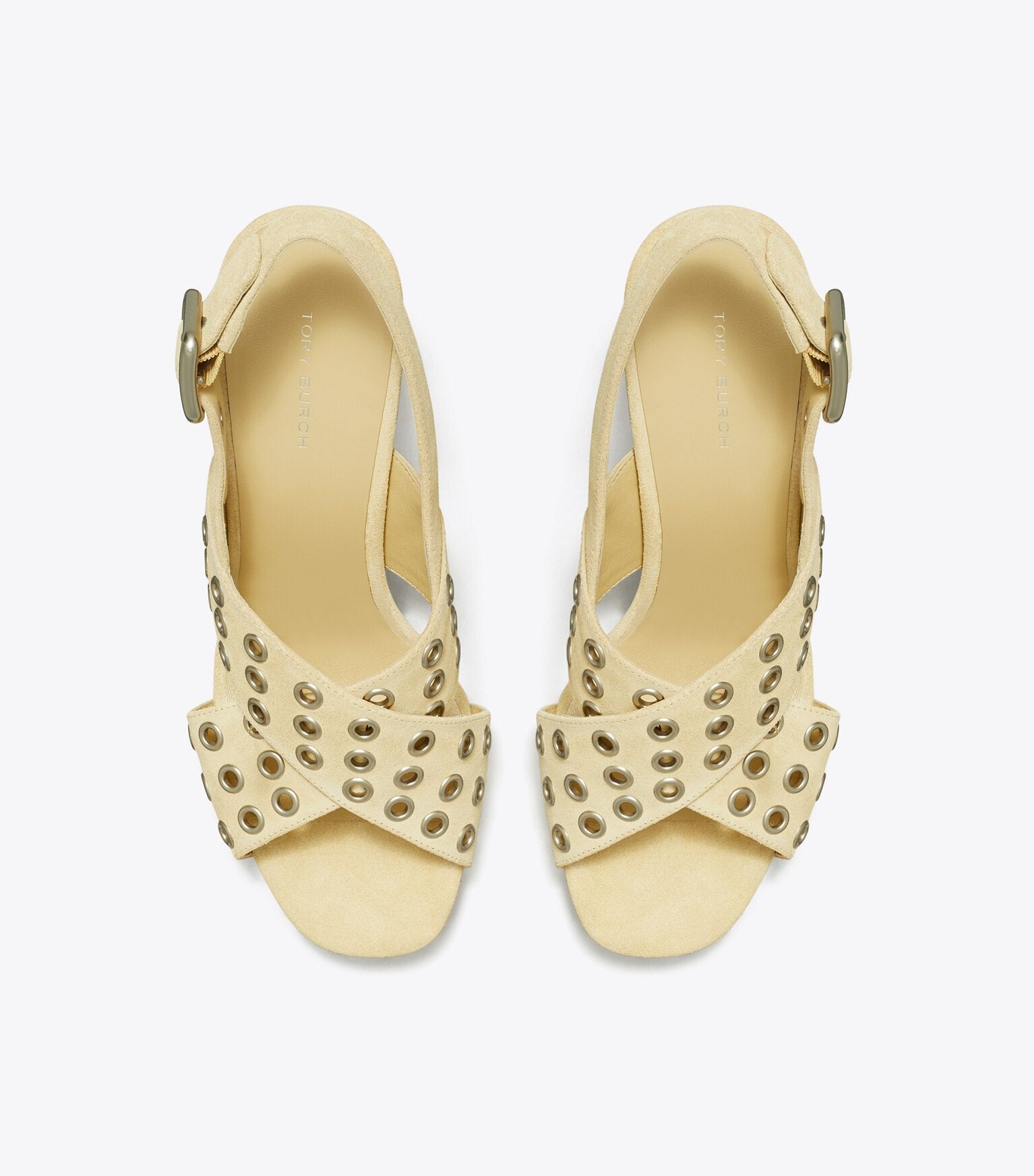 Cross-Band Heeled Sandal