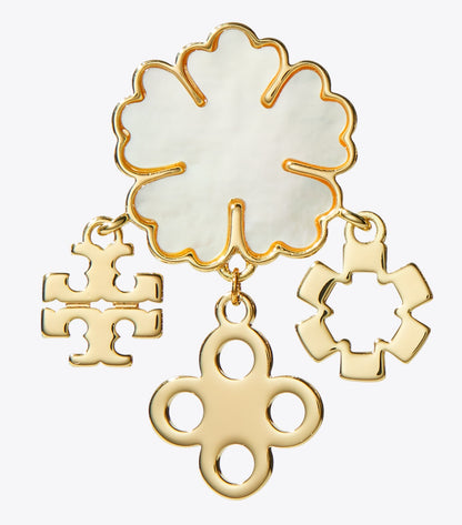 Forget Me Not Cluster Earrings