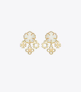 Forget Me Not Cluster Earrings