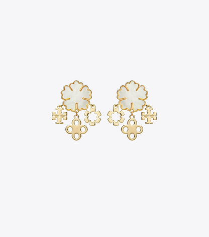 Forget Me Not Cluster Earrings