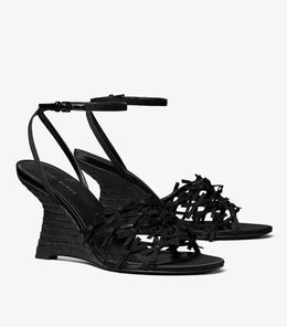 Mini Bow Espadrille Wedge