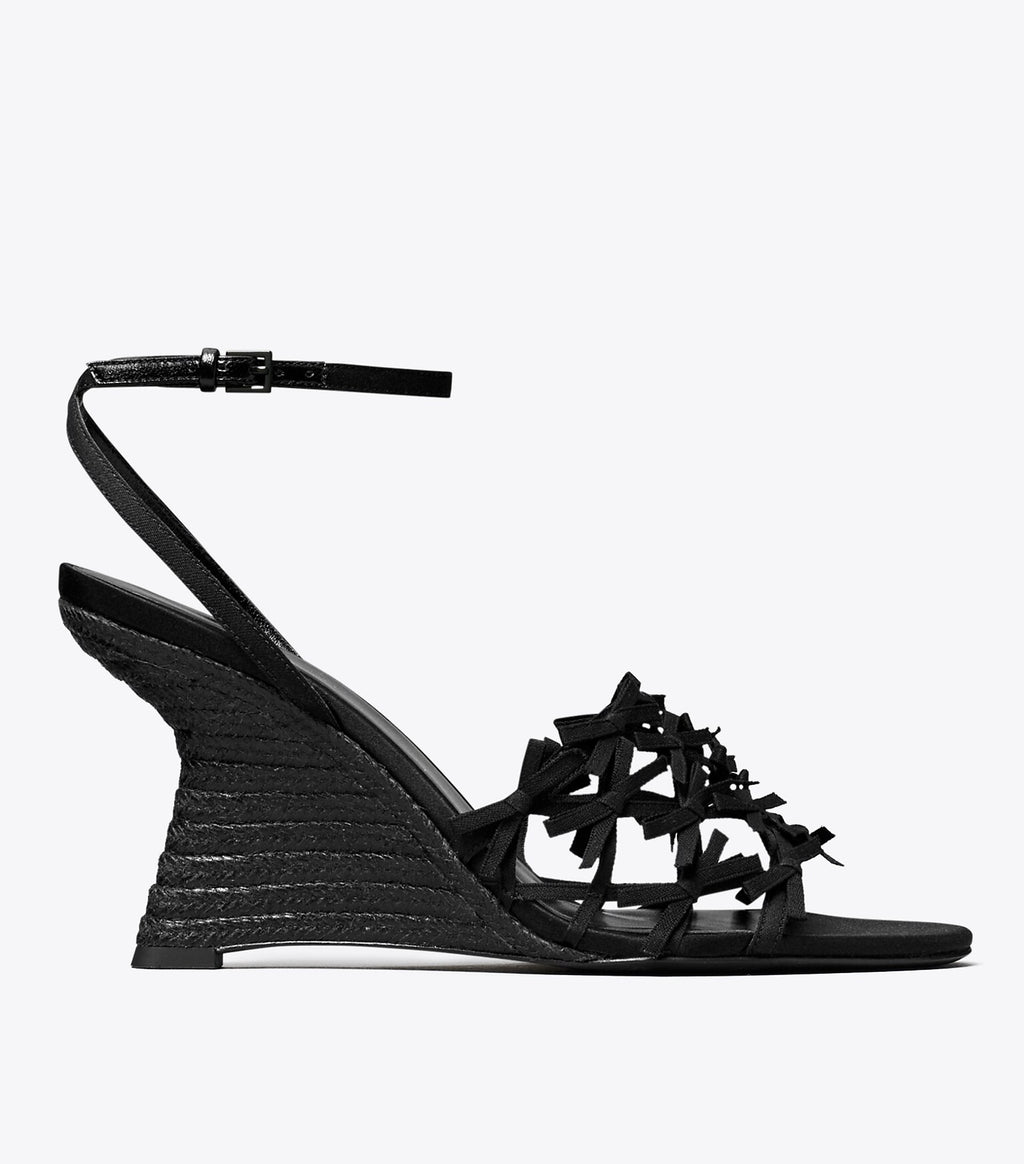 Mini Bow Espadrille Wedge
