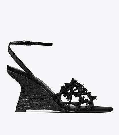 Mini Bow Espadrille Wedge