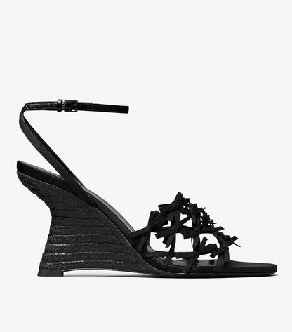Mini Bow Espadrille Wedge