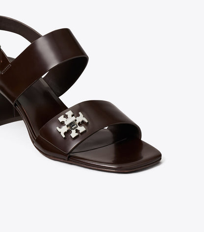 Turnlock Heeled Sandal