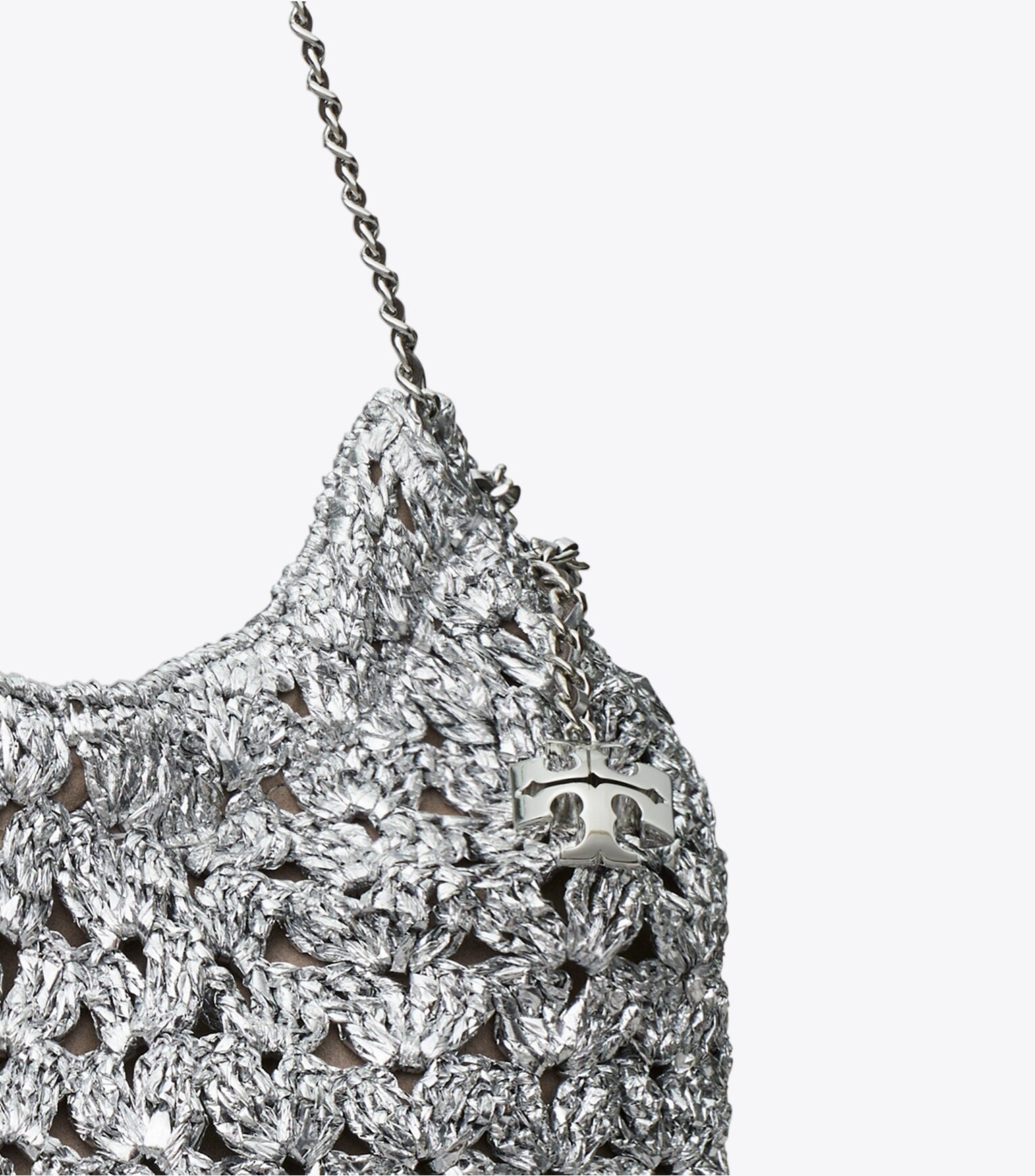 Mini Fleming Woven Hobo Bag