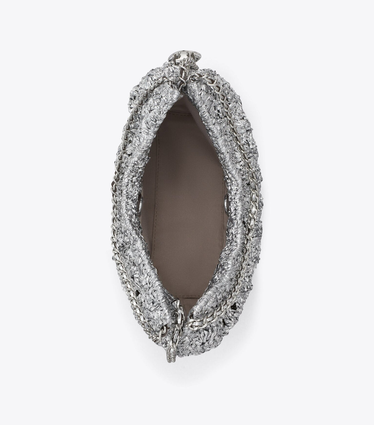 Mini Fleming Woven Hobo Bag