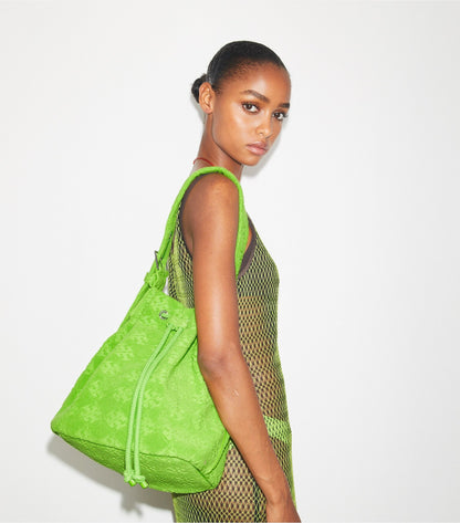 T Monogram Terry Oversized Bucket Bag