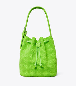 T Monogram Terry Oversized Bucket Bag