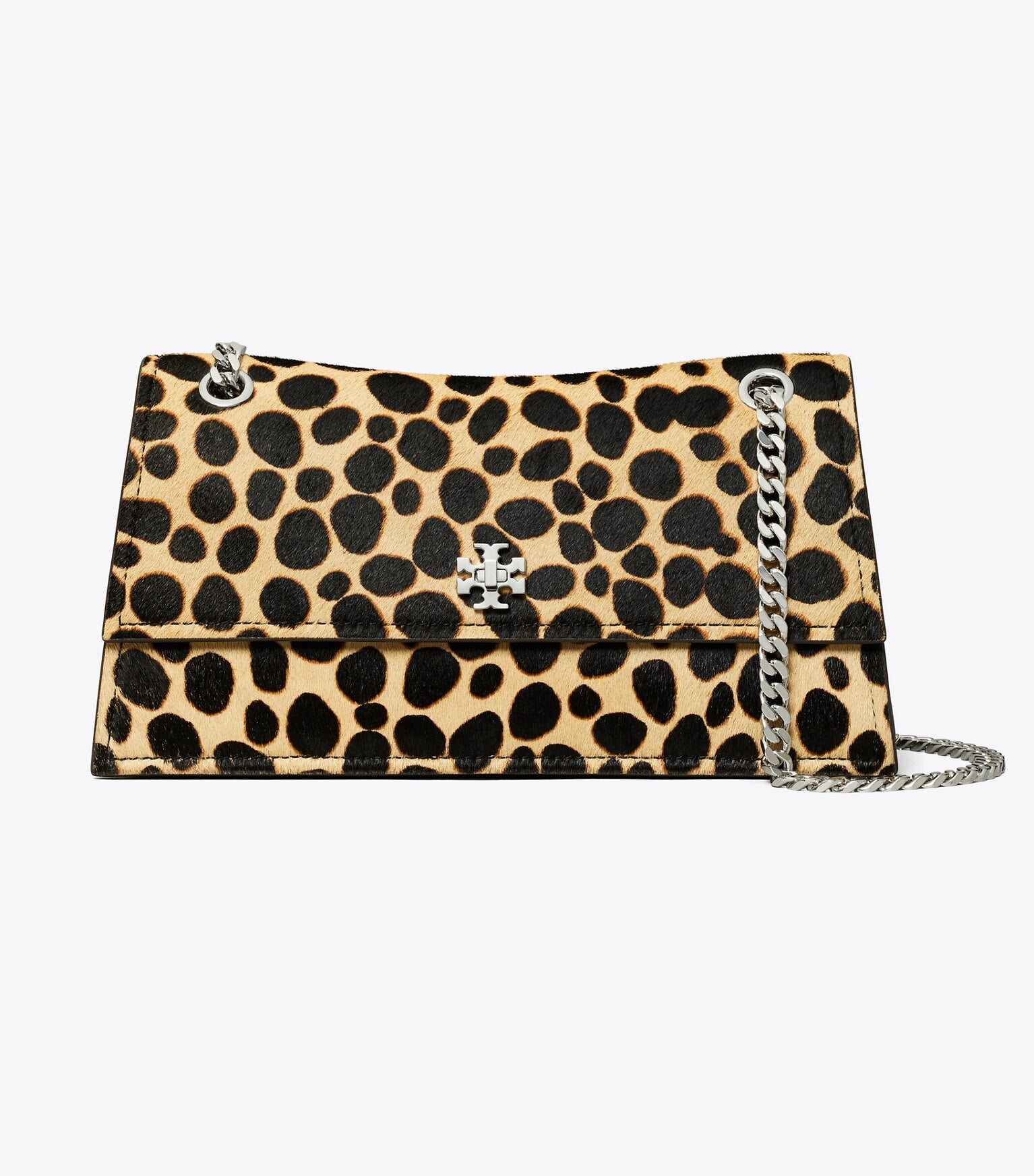 Kira Turnlock Calf Hair Shoulder Bag