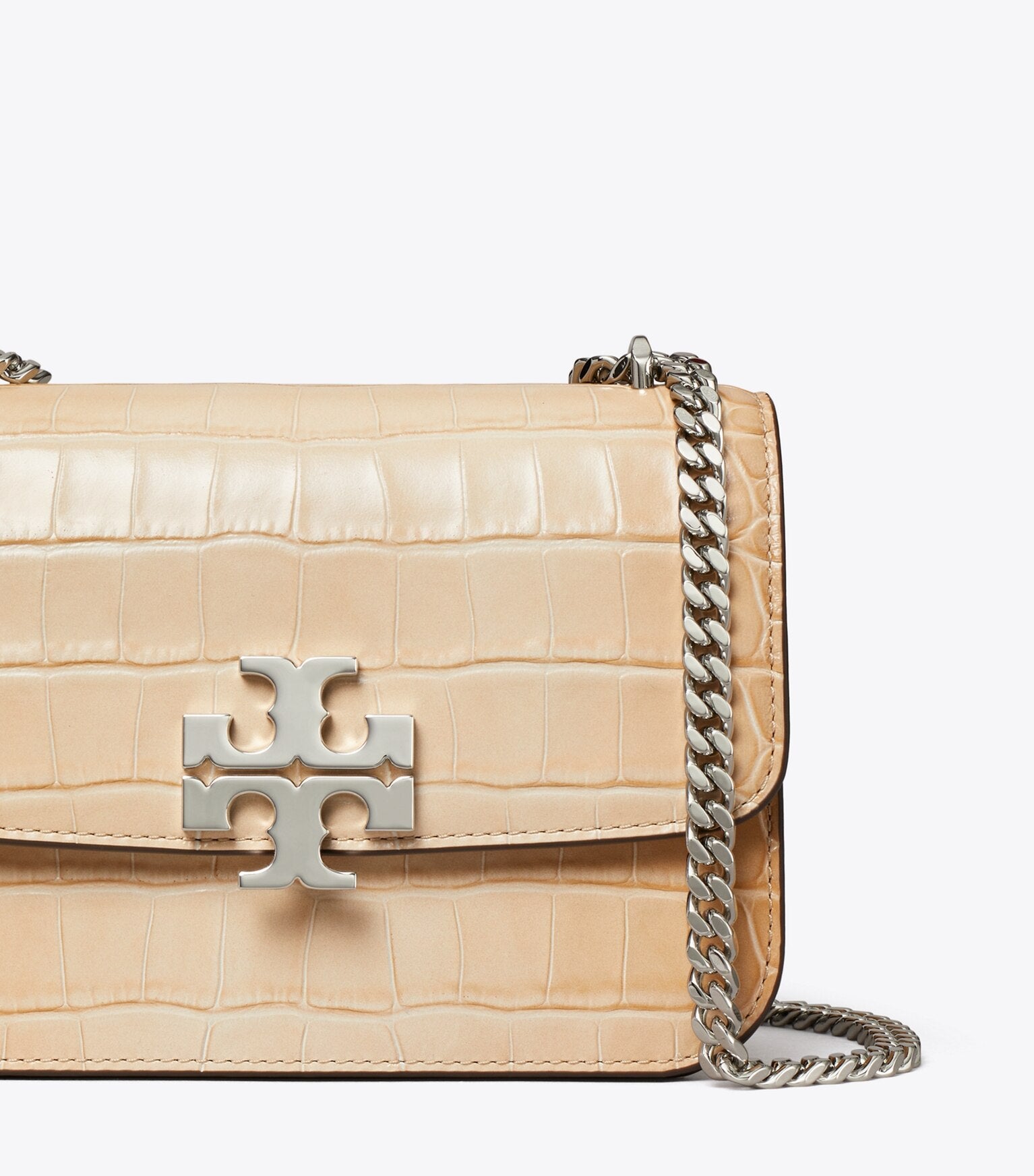 Small Eleanor Croc-Embossed Bag