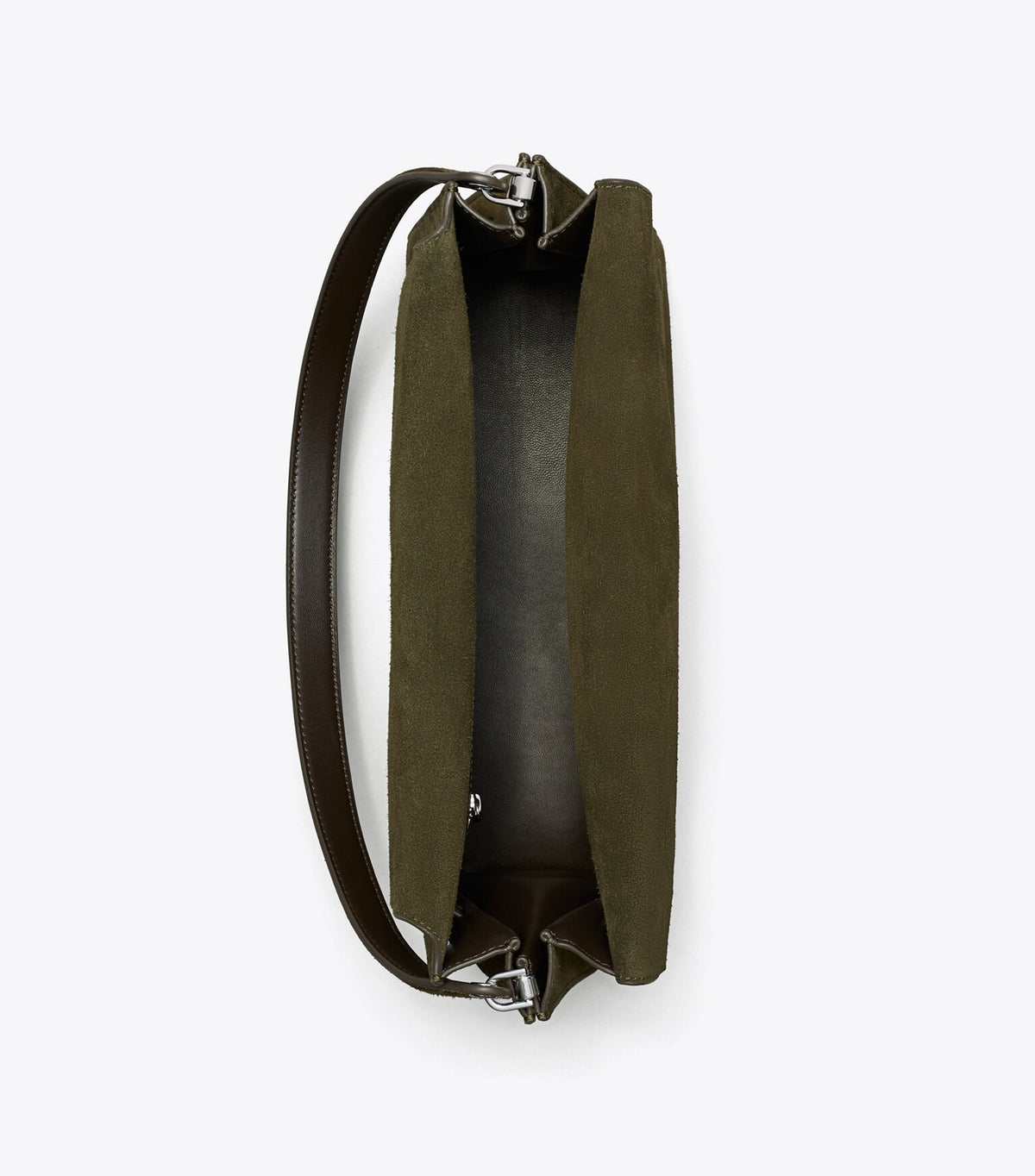 Large Lee Radziwill Suede Shoulder Bag