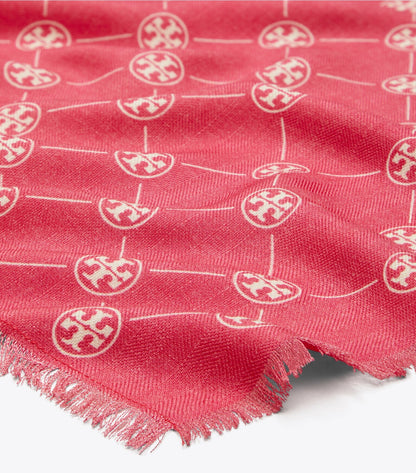 T Monogram Oblong Scarf
