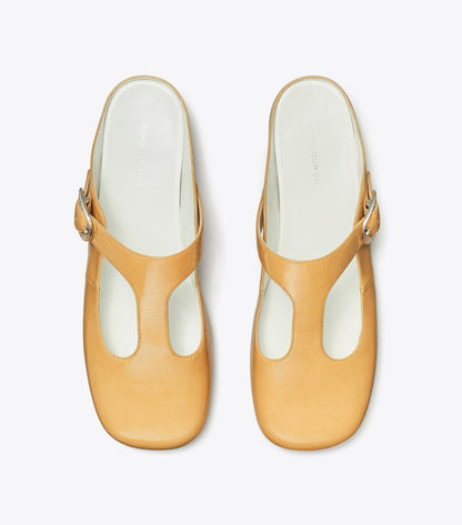 Violet T-Strap Mule
