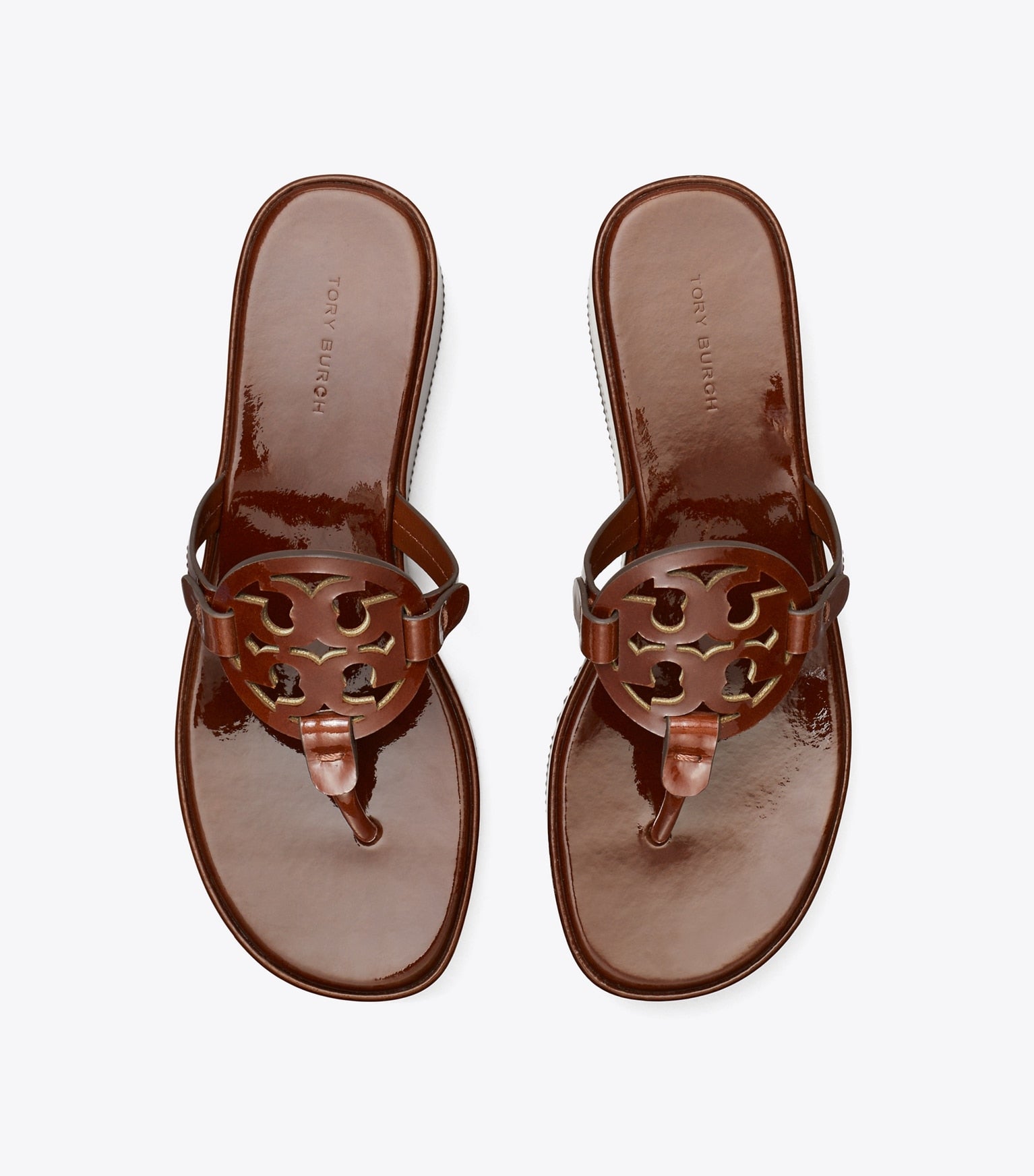 Miller Patent Wedge Sandal