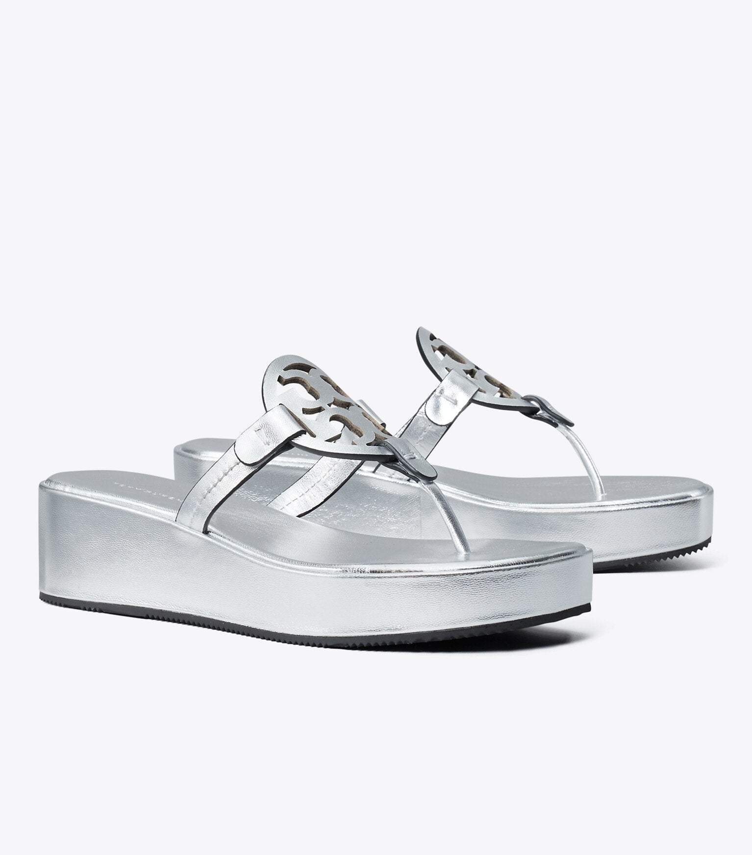 Miller Metallic Wedge Sandal