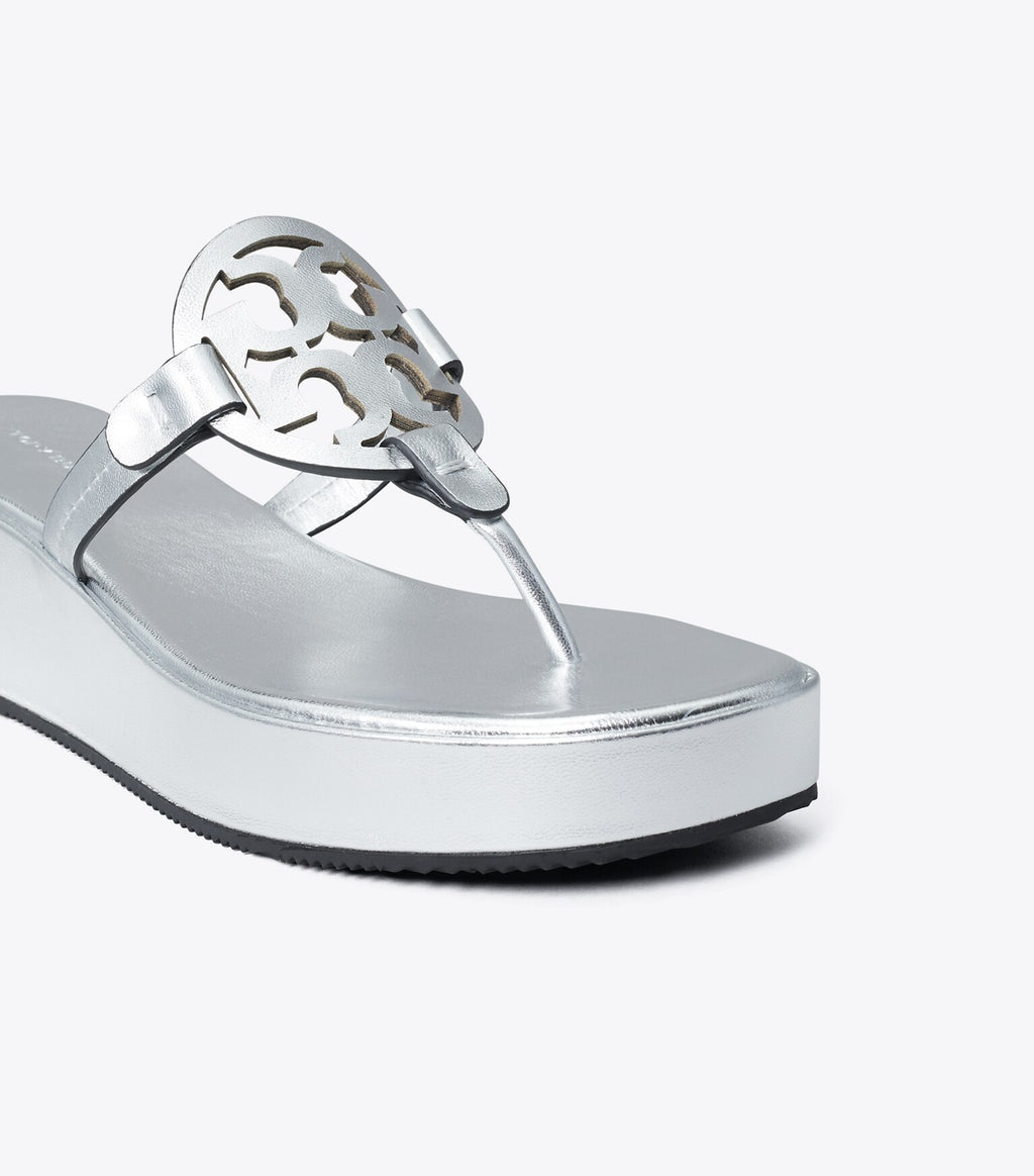 Miller Metallic Wedge Sandal