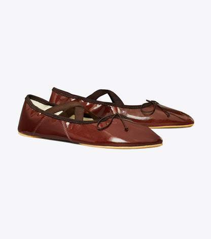 Peep-Toe Mary Jane Ballet