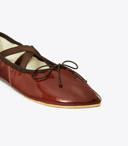 Peep-Toe Mary Jane Ballet