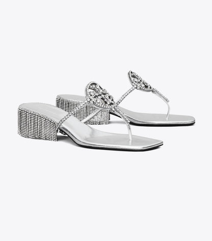 Miller Crystal Kitten Heel