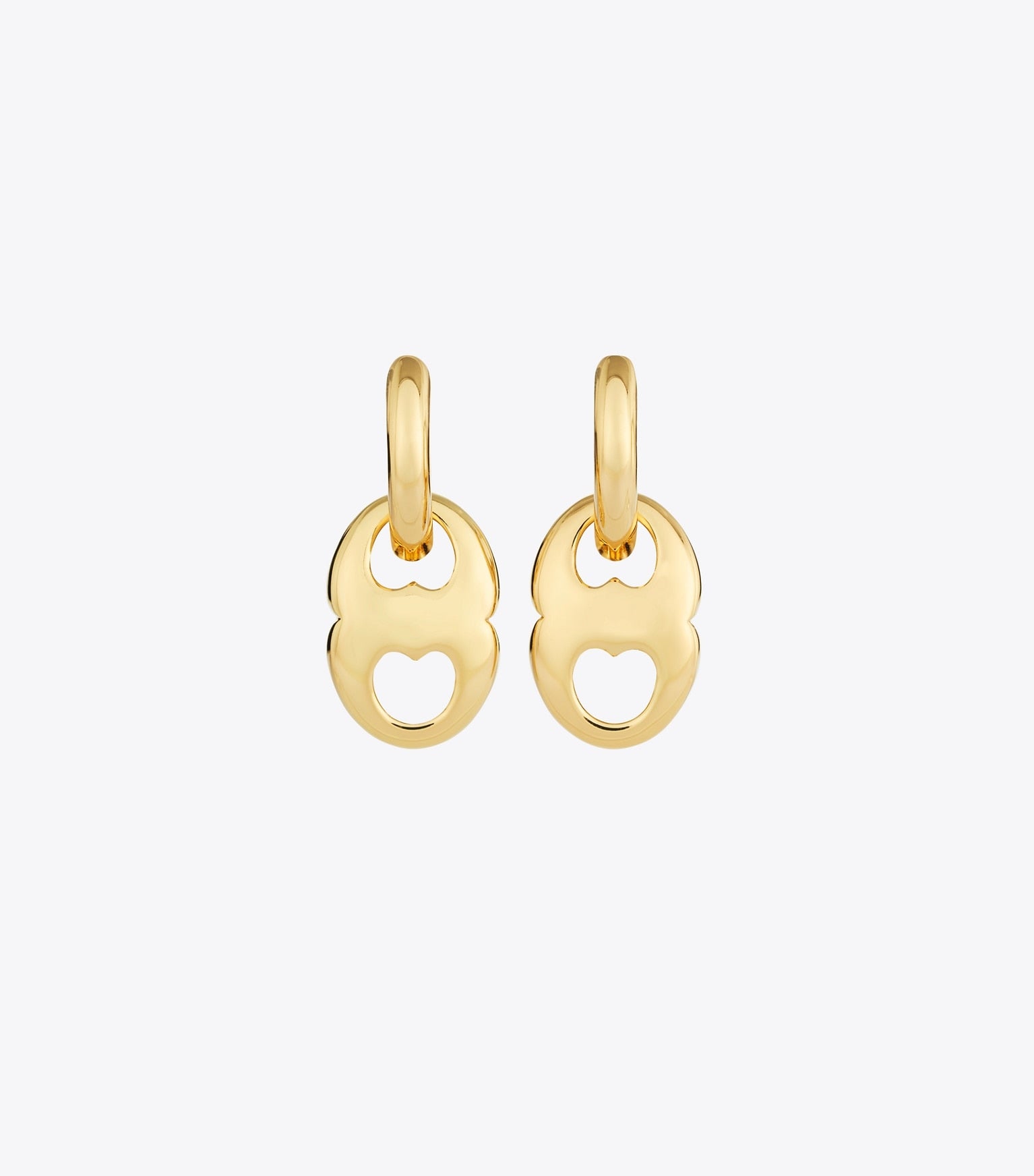 Gemini Link Small Hoop Earrings