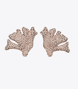 Curiosity Coral Earrings