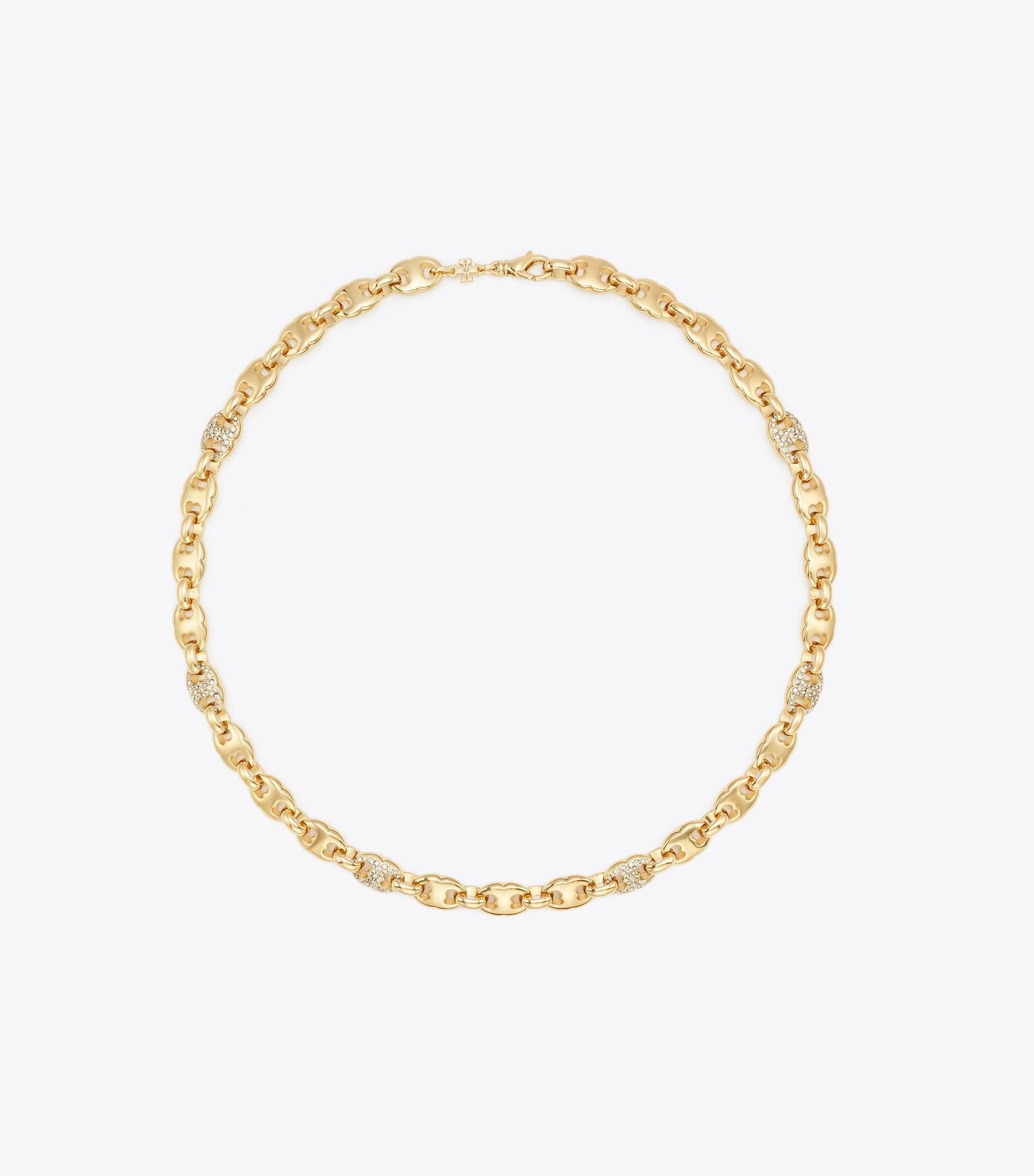 Gemini Link Pavé Necklace