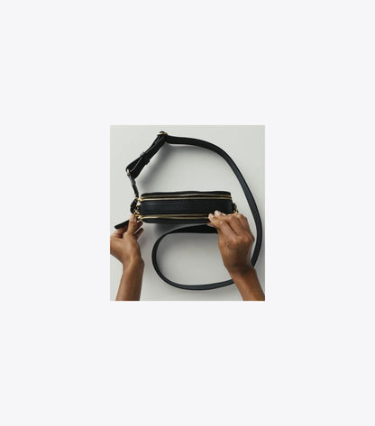 Mini Miller Denim Crossbody Bag