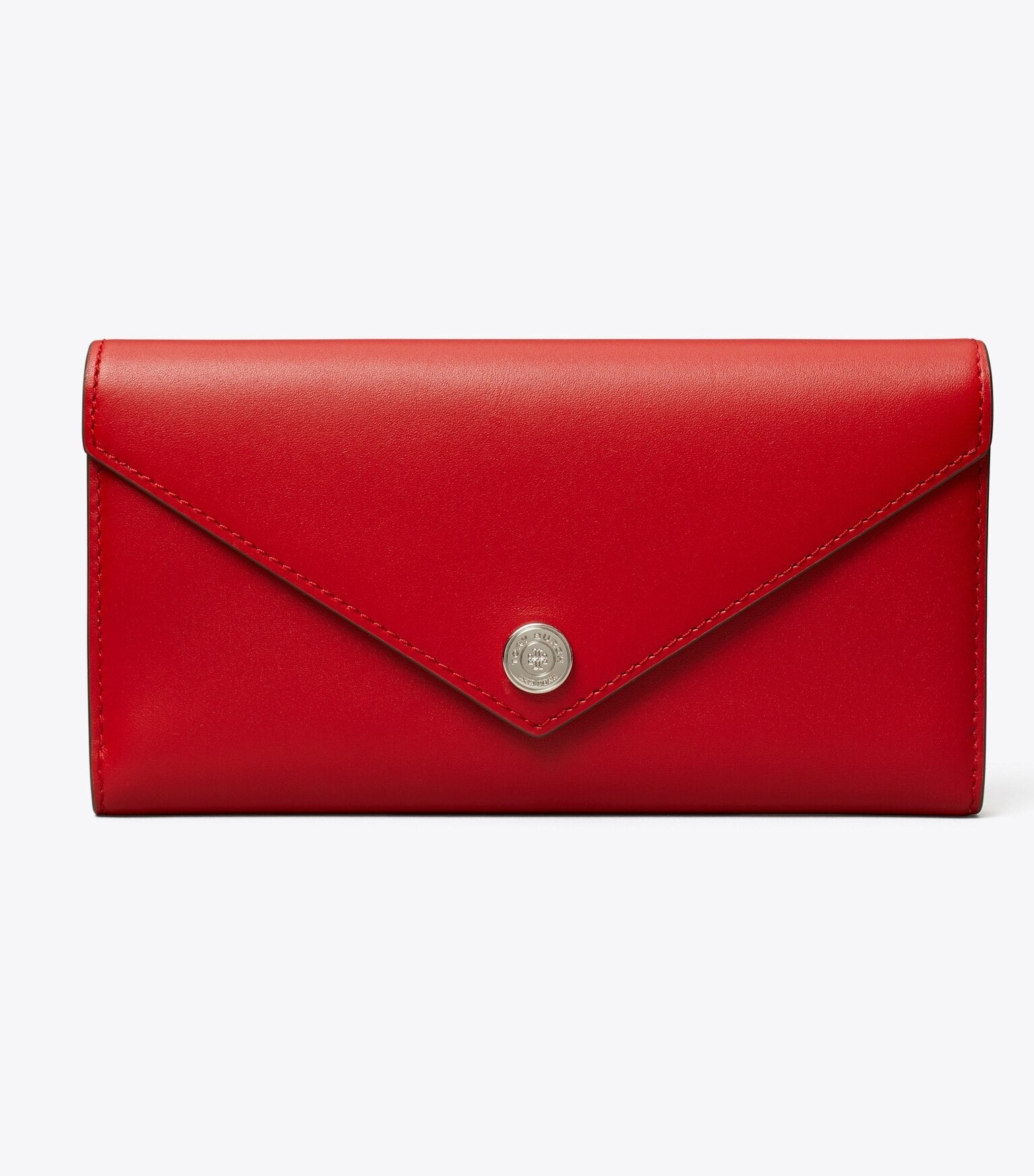 Leather Envelope Long Wallet