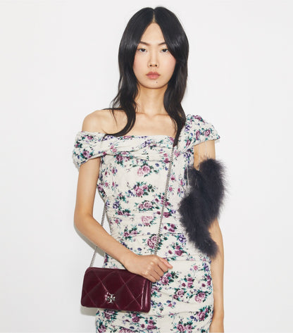 Kira Diamond Quilt Distressed Crossbody