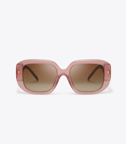 T Monogram Geometric Sunglasses