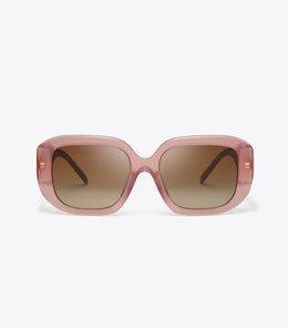 T Monogram Geometric Sunglasses