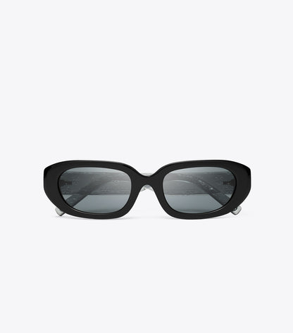 T Monogram Rectangle Sunglasses