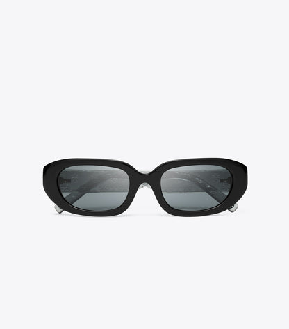 T Monogram Rectangle Sunglasses