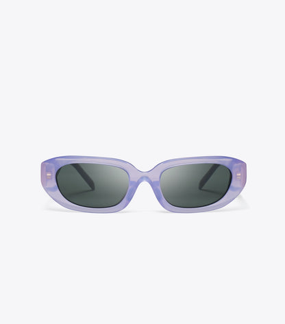 T Monogram Rectangle Sunglasses