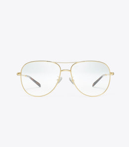 Eleanor Metal Pilot Eyeglasses