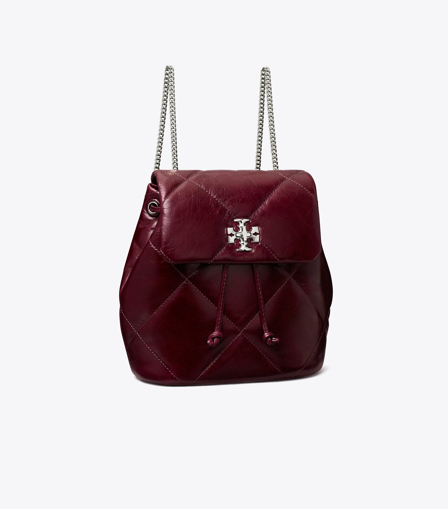 Mini Kira Diamond Quilt Distressed Backpack