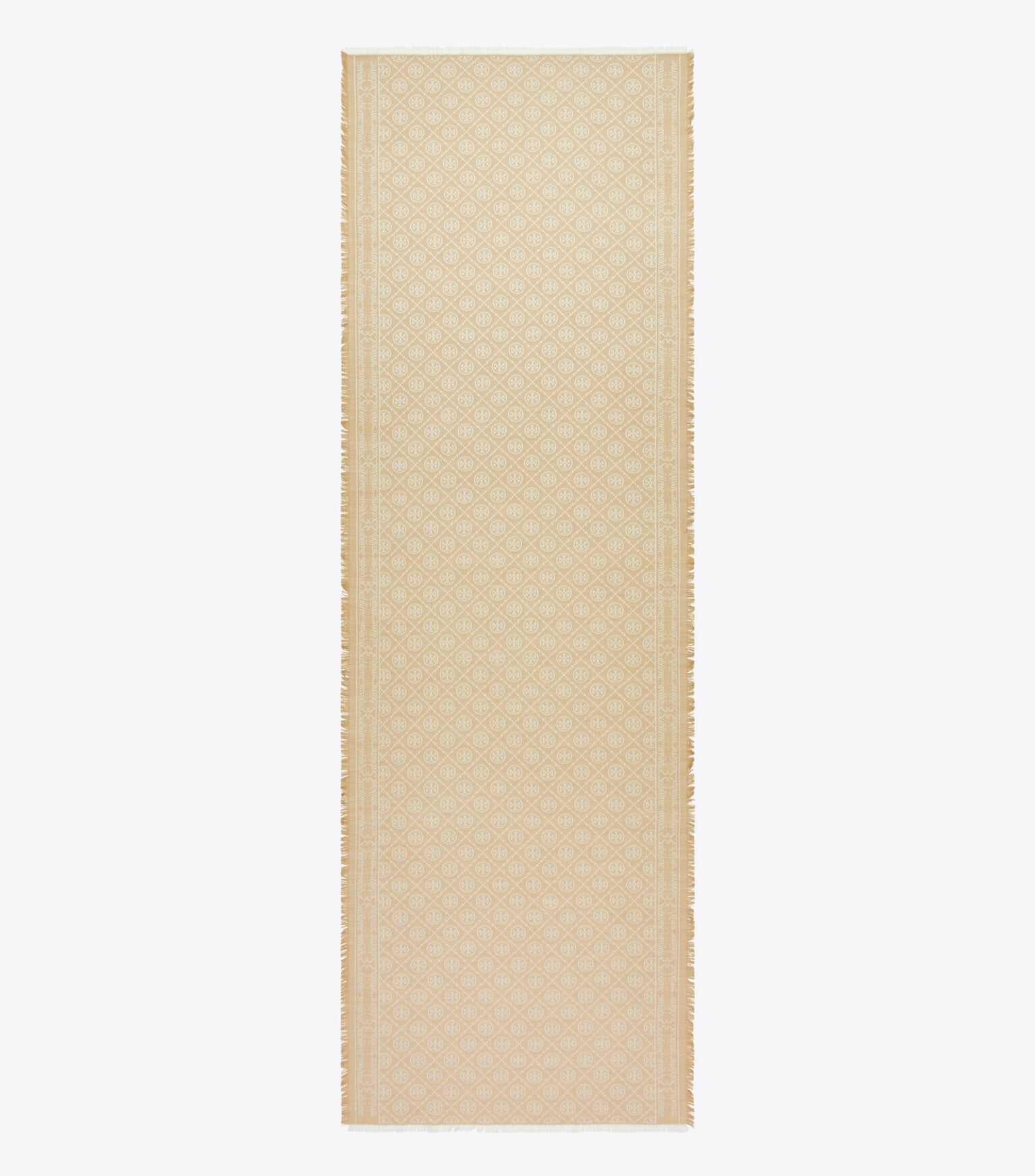 T Monogram Jacquard Oblong Scarf