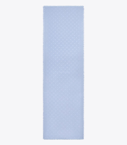 T Monogram Jacquard Oblong Scarf