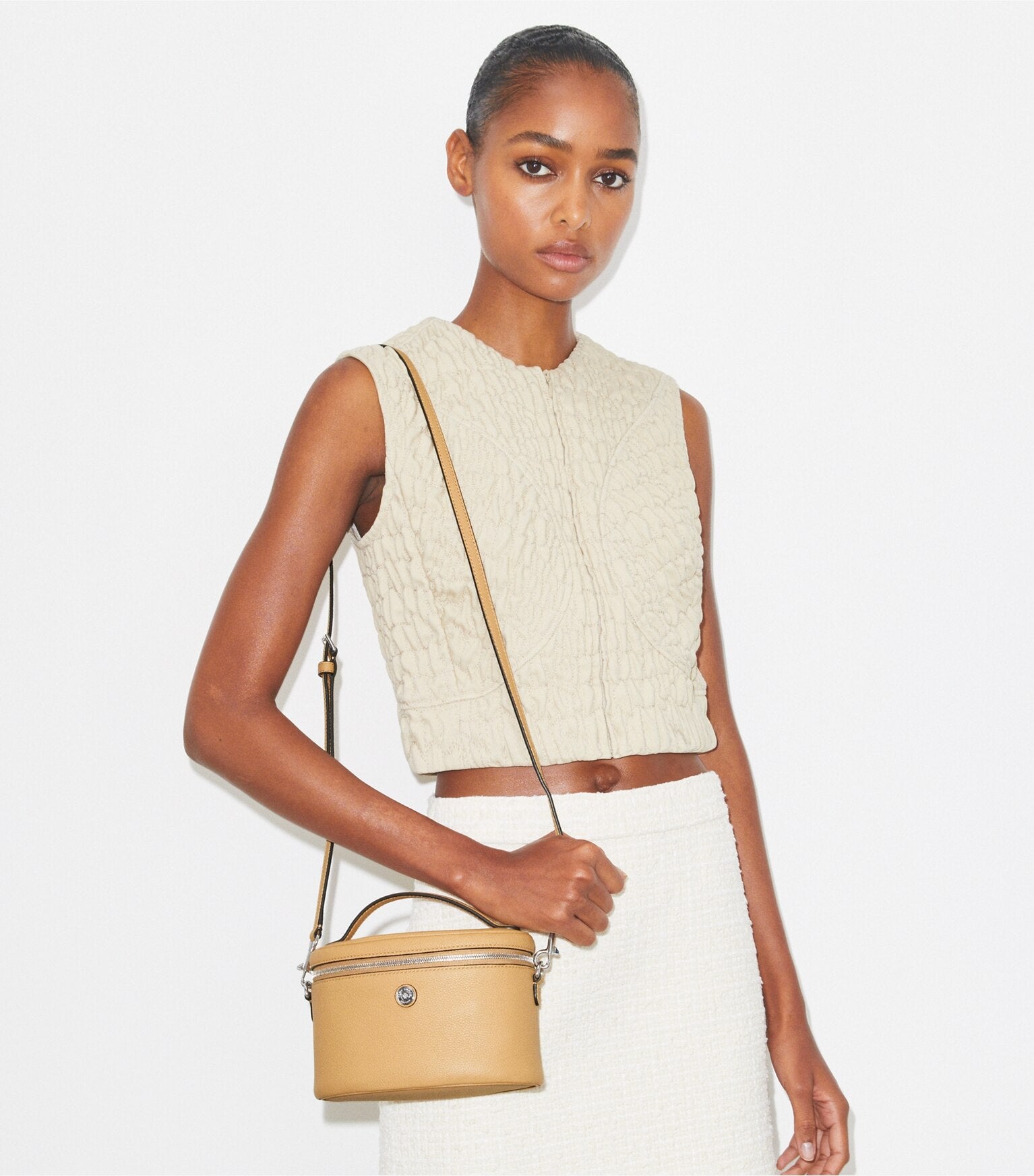 Soft Pebbled Vanity Case