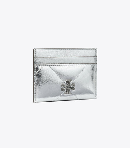 Kira Diamond Quilt Metallic Card Case