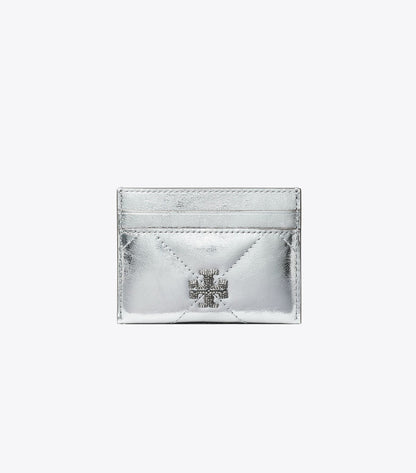Kira Diamond Quilt Metallic Card Case
