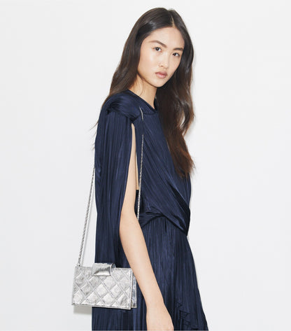 Mini Fleming Metallic Crossbody